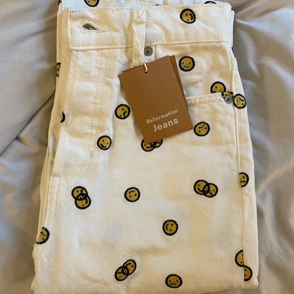 REFORMATION Mixed Emotion High Rise Jeans - Picture 5 of 7